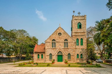 01 19 2013 Vintage 1906 AD-C.S.I.Mateer Memorial Church, Trivandrum Thiruvananthapuram; Kerala INDIA Asia.
