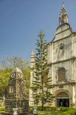 01 24 2013 Vintage mimarisi 1779-Saint Francis Kilisesi, Kilise Kalesi Kochi Kerala Hindistan Asya.