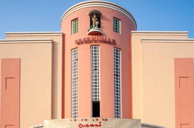 01 09 2013 Mimari-Aet Deco Sreekumar Tiyatrosu Trivandrum Thiruvananthapuram, Kerala INDIA Asya