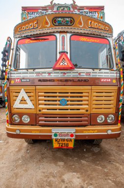 Salempur Gopalganj Bihar Hindistan Asya 'daki Gorakhpur Uzun Kamyon Yolu 08: 27.