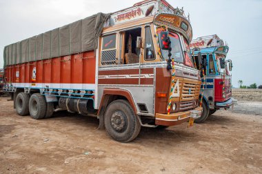 Salempur Gopalganj Bihar Hindistan Asya 'daki Gorakhpur Uzun Kamyon Yolu 08: 27.