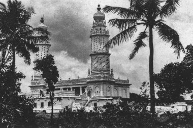 Jama Mescidi Srirangapatna; Mysuru; Karnataka; Hindistan Asya.