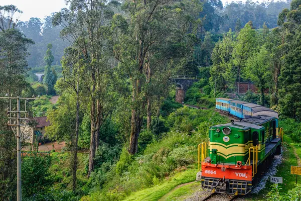 2009 Património Mundial Unesco Património Mundial Unesco Nilgiri Mountain Railway Fotografia De Stock
