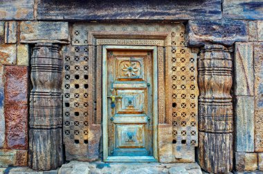 06 07 2008 Bhutanatha Tapınağı-Badami, 7. yüzyılın sonları, Karnataka, Hindistan Asya.
