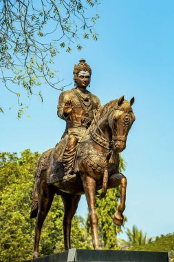 01 18 2007 Vintage Old Jagatjyoti Mahatma Basveshwar Maharaj Garden; Pune; Maharashtra Hindistan Asya.