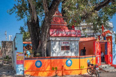 21 Aralık 2010 Panchavati Hanuman Ji Mandir Khadakpura, Vazirabad Nanded, Maharashtra Hindistan