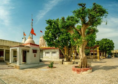 09 22 2017 Bahudha Mata Tapınağı, Nayka, Ta. Sami, Patan Bölgesi, Gujarat, Hindistan, Asya