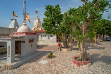 09 22 2017 Bahudha Mata Tapınağı, Nayka, Ta. Sami, Patan Bölgesi, Gujarat, Hindistan, Asya