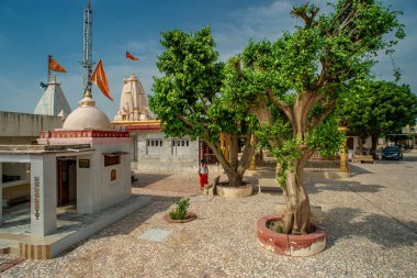 09 22 2017 Bahudha Mata Tapınağı, Nayka, Ta. Sami, Patan Bölgesi, Gujarat, Hindistan, Asya