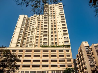 02 18 2024 Newli re Redeveloped Building at N M Joshi Marg Byculla Mumbai Maharashtra India Asia.