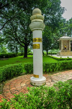 08: 30 2008 Devmore Mayadevi doğumlu Lord Buddha Siddhartha Gautam 'ın annesi çocukluk zamanını geçirdi. Lumbini Nepal Asya.