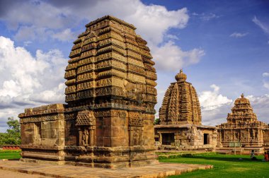 Pattadakal Tapınağı kompleksindeki 06 06 06 2008 Tapınağı, 7. yüzyıldan kalma, UNESCO Dünya Mirası Bölgesi Bagalakote bölgesi Karnataka India.Asia