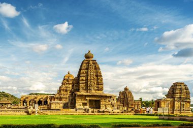 Pattadakal Tapınağı kompleksindeki 06 06 06 2008 Tapınağı, 7. yüzyıldan kalma, UNESCO Dünya Mirası Bölgesi Bagalakote bölgesi Karnataka India.Asia