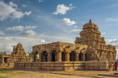 Pattadakal Tapınağı kompleksindeki 06 06 06 2008 Tapınağı, 7. yüzyıldan kalma, UNESCO Dünya Mirası Bölgesi Bagalakote bölgesi Karnataka India.Asia