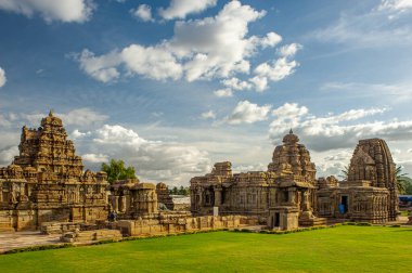Pattadakal Tapınağı kompleksindeki 06 06 06 2008 Tapınağı, 7. yüzyıldan kalma, UNESCO Dünya Mirası Bölgesi Bagalakote bölgesi Karnataka India.Asia