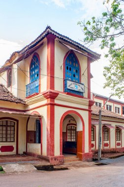 06 09 2009 Eski Divar Okulu, Piedade, Divar Merkez Goa Hindistan.