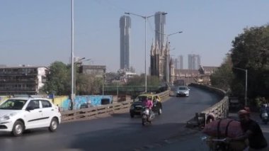 02 25 2024 Tüm eski binalar çok katlı yapılara dönüştürüldü, Bunlar Byculla Mumbai Hindistan Asya 'da kaydedilmiş az sayıda.