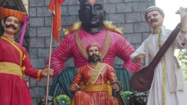 04 09 2024 Gudi Padwa Festivali Geçit Töreni ünlü Girgaon, veya Girgaum Jagannath Shankar Sheth Yolu Mumbai Maharashtra Hindistan Asya.