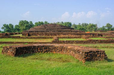 08: 30 Eski Buda Kapilvastu, Kapilavastu kalıntıları, Piprahawa Piprahwa Siddharthnagar Uttar Pradesh Hindistan Asya