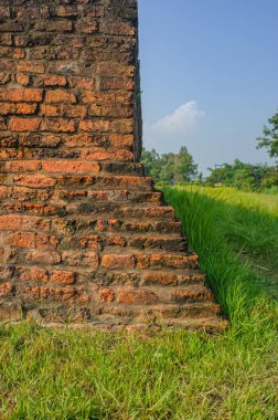 08 30 2008 Vintage Ancient Old Buddha Kapilvastu, Kapilavastu remains, Piprahawa Piprahwa Siddharthnagar Uttar Pradesh India Asia clipart