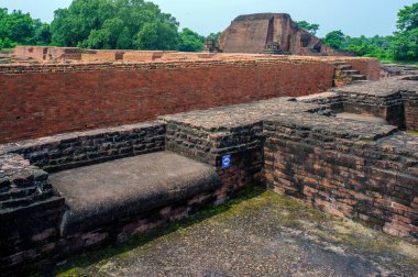 08 26 2008 Antik Magadha Nalanda mahavihara UNESCO dünya mirası Nalanda bölgesi, Bihar, Hindistan Asya. 