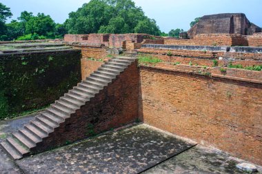 08 26 2008 Antik Magadha Nalanda mahavihara UNESCO dünya mirası Nalanda bölgesi, Bihar, Hindistan Asya. 