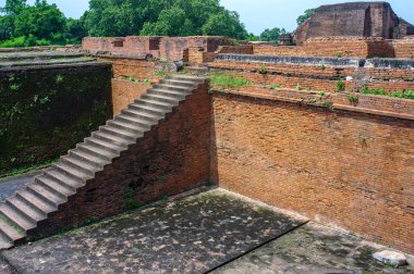 08 26 2008 Antik Magadha Nalanda mahavihara UNESCO dünya mirası Nalanda bölgesi, Bihar, Hindistan Asya. 