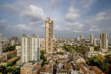 2005 31 2005 Mumbai silueti Mumbai Maharashtra Hindistan Asya şehrinde yükselen yeni yüksek binaları gösteriyor..