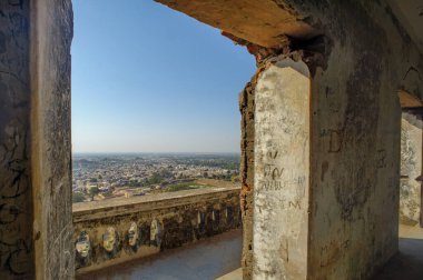 01 25 2010 Eski Idargadh Kalesi Sarayı Idar SabArkantha, Gujarat, Hindistan, Asya 