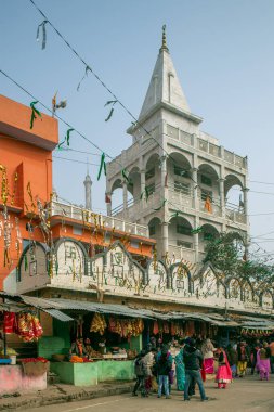 12 21 2014 Maa Tara Chandi Tapınağı 52 Shakti Peetha 'dan biri. Sasaram, Bihar, Hindistan 'da Maa Shakti veya Maa Durga' ya ithaf edilmiştir..