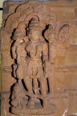 03 27 2010 Vintage Old Thread to Twelve Century antika taş heykel Madosa College Museum arkeolojik nesnelerin deposudur. Aravalli Bölgesi: Kuzey Gujarat Hindistan, Asya