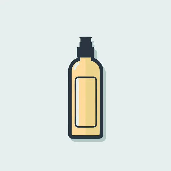 浅蓝色背景的肥皂瓶 — 图库矢量图片