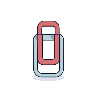 Beyaz arkaplanı olan kırmızı ve gri bir nesne