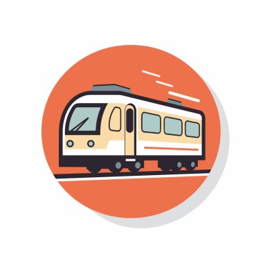 Tren raylarında daireler çizerek ilerliyor.