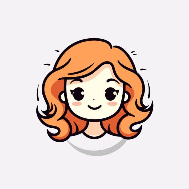 Kızıl saçlı ve yüzünde gülümseme olan bir kadın.