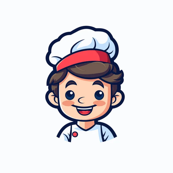 Cartoon Character Chefs Hat — Stock Vector