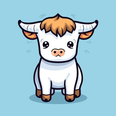 Mavi arka planda pembe ve mavi bir fan.