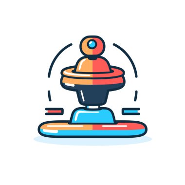 Farklı renkte ampullerden oluşan bir çizgi