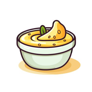 İçinde ekmek olan bir kase çorba.