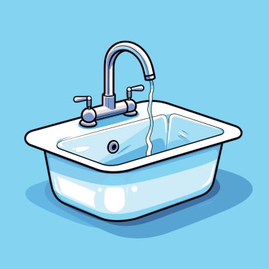 Bir masa testeresi karikatürü.