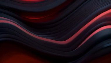 3B oluşturulmuş soyut çizgi grafik arkaplanı