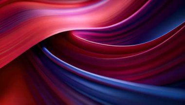 3B oluşturulmuş soyut çizgi grafik arkaplanı