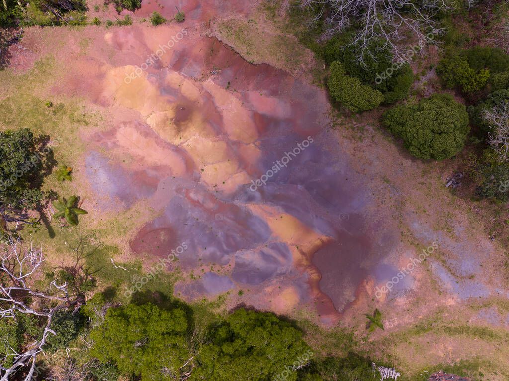 Chamarel Seven Colored Earth Geopark en el distrito Riviere noire