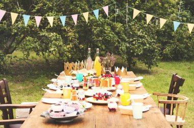 Gıda Kutlama Partisi Konsepti