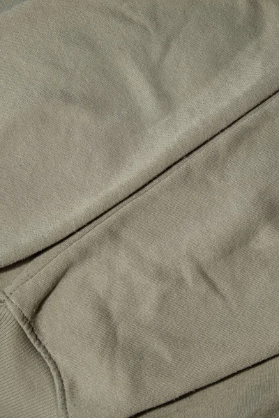 Não Lints Camisola Verde Após Limpeza Coleta Fiapos Fluff Closeup — Fotografia de Stock