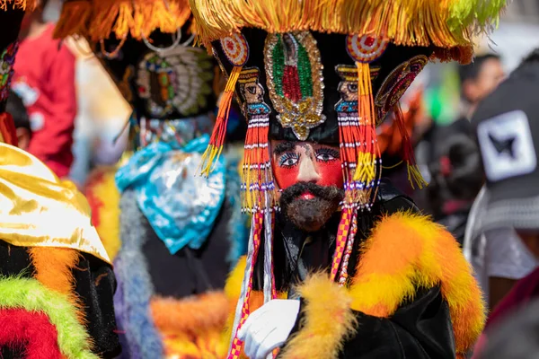 Meksika Eyaleti Karnavalı Nda Çingenelerin Dansı Meksika Kültürü Stok Fotoğraf