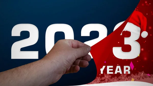 Feliz Ano Novo 20223 — Fotografia de Stock