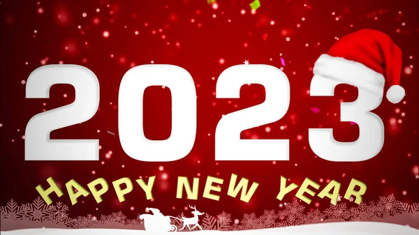 Anul Nou Fericit 20223 — Fotografie, imagine de stoc