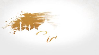 Islamic Ramadan background 4k 