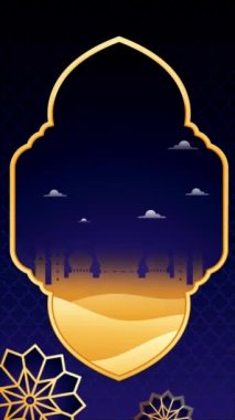 Islamic Ramadan background 4k 